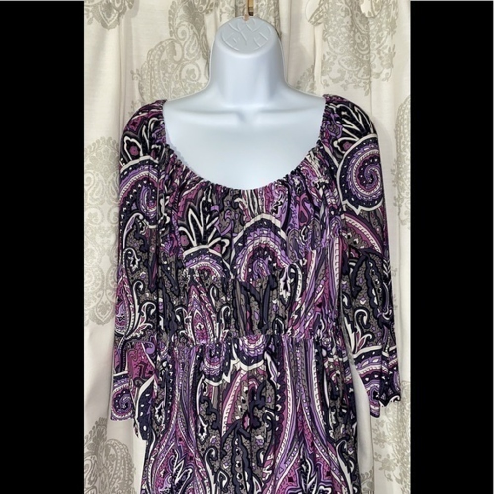 INC International Concepts Women Purple Casual - Picture 10 of 11